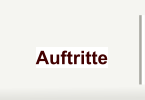 Auftritte